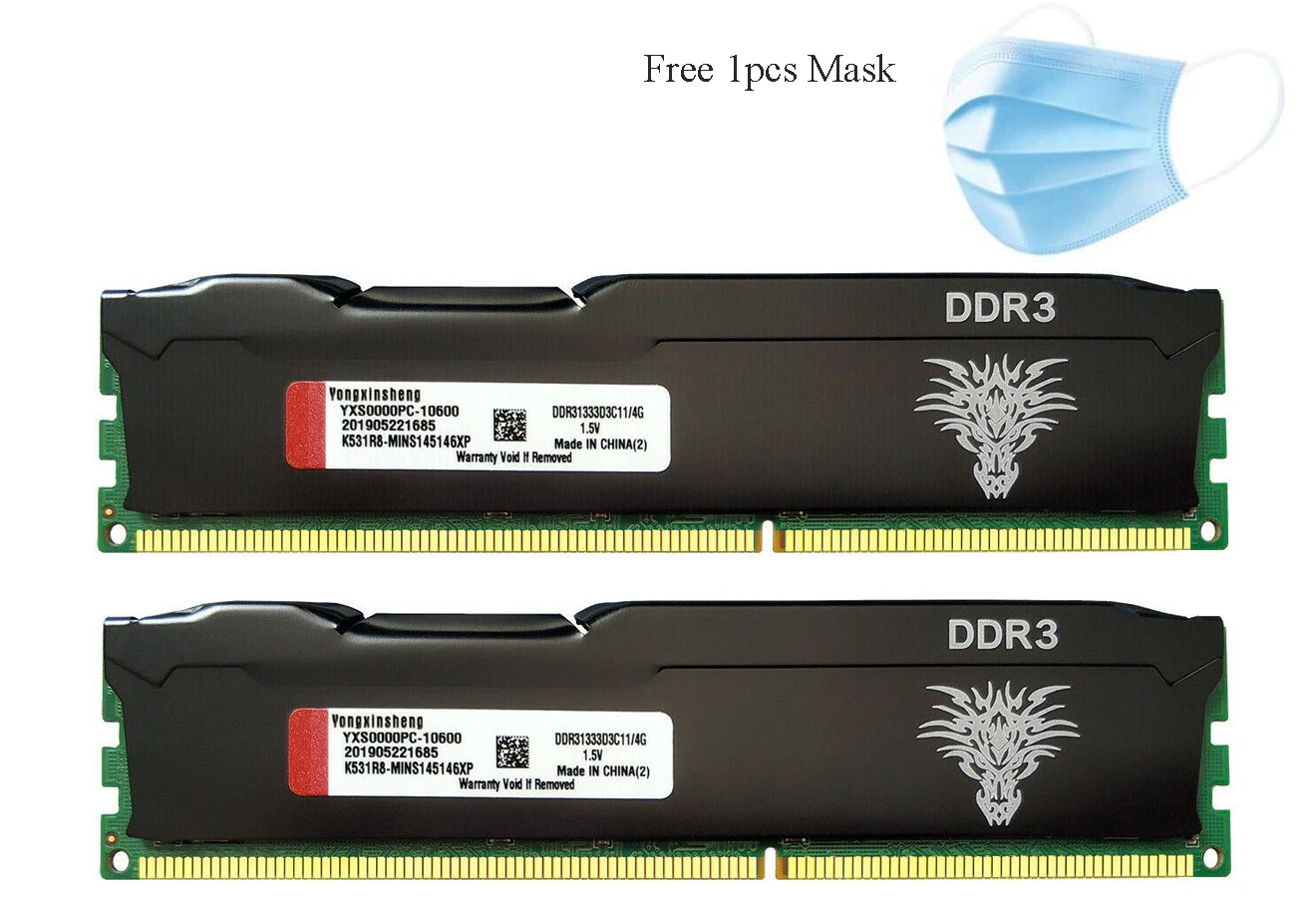 Detalhes 8 gb (2x4 gb) PC3 10600 desktop ddr3 ram 1333 mhz 240 pinos dimm memória não ecc, mostrar título original publicado|RAM| - AliExpress