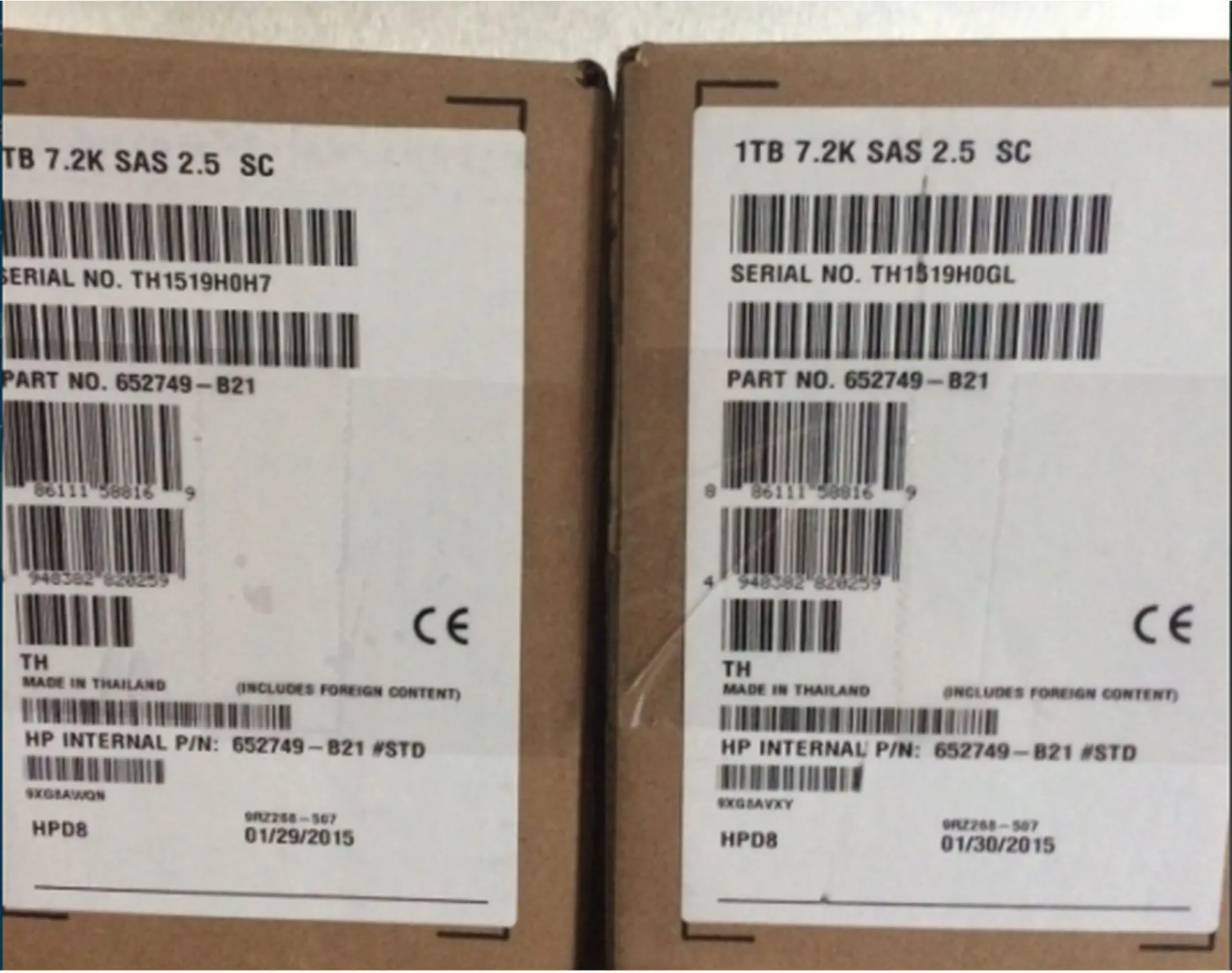 652749 B21 653954 001 1 ТБ 6G SAS 7 2 K rpm SFF (2 5 дюйма) SC|Компьютерные кабели и разъемы| |