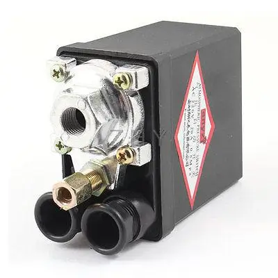 AC 220V 20A 0.8MPa Однопортовый воздушный компрессор регулятор давления