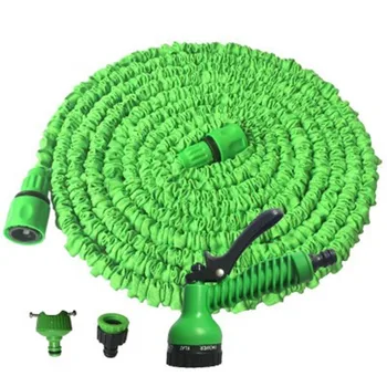 

25FT-75FT Garden Hose Expandable Magic Flexible Water Hose EU Hose Plastic Hoses Pipe With Spray Gun To Watering Car Wash Spray