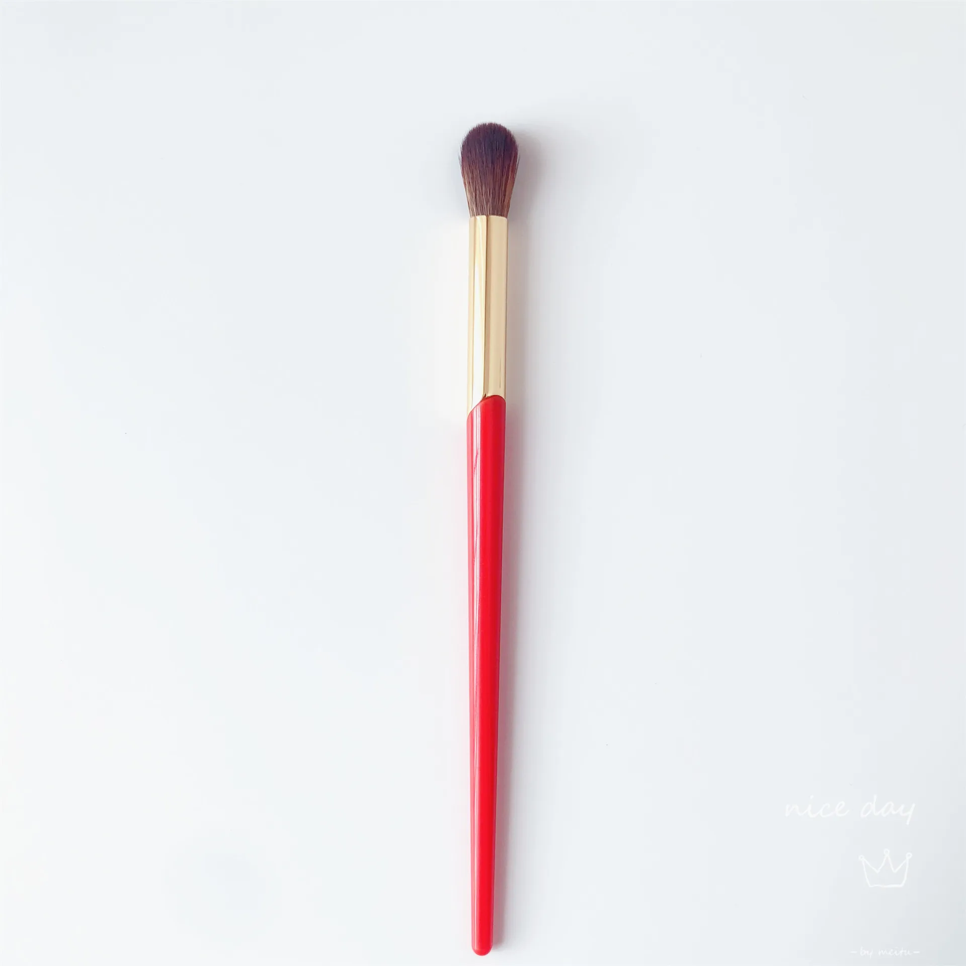 High Quelity Red Smoky Eye Shadow Brush Caudal Eye shadow Foundation make-up Professional cosmetician Makeup tool 01