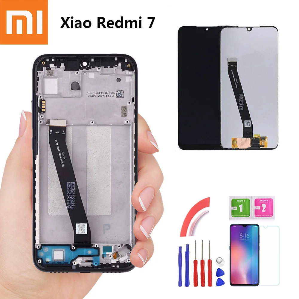 

E-family 6.26" for For Xiaomi Redmi 7 LCD With Frame Display Screen For Redmi7 LCD Screen With Frame Display
