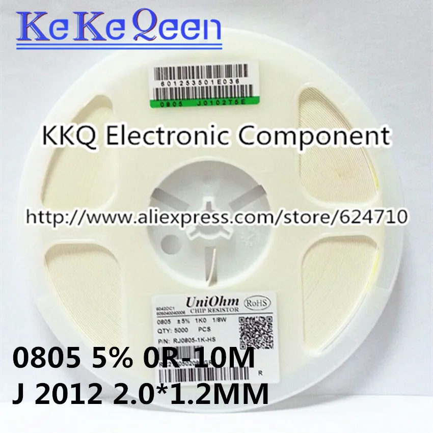 

RJ0805 0805 5% 1/8 Вт J 0,125 Вт 2012 SMD 430K 470K 510K 560K 620K 680K 750K 820K 910K 1 м 1M0 1,1 м 1M1 1,2 м 1M2 1,3 M 1M3 1,5 M 1M5