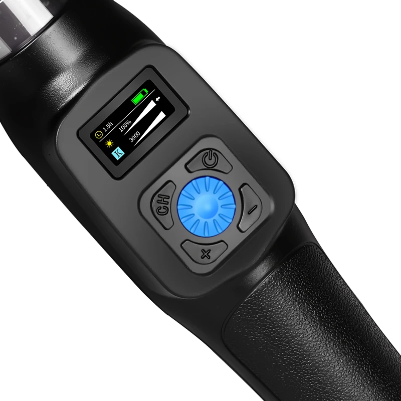 Manbily LS-650 RGB led Handheld lce stick Video