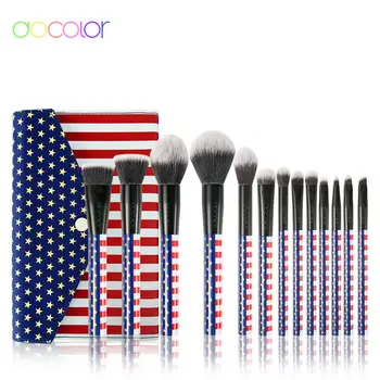 

Docolor 13pcs Makeup Brushes Set Profesional Foundation Powder Eyeshadow Make Up Brush Cosmetics Tools Special price for 11.11