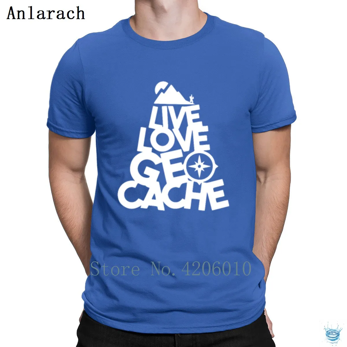 Live Love Geocache футболка дизайн стильный большой мужская футболка хип-хоп топы тренд Лето анларач