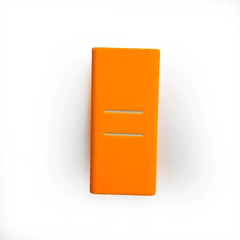 Силиконовый чехол для Xiaomi power Bank 20000mah 2C оболочка Резиновая Защитная крышка для Xiaomi power Bank Аксессуары случайные цветы