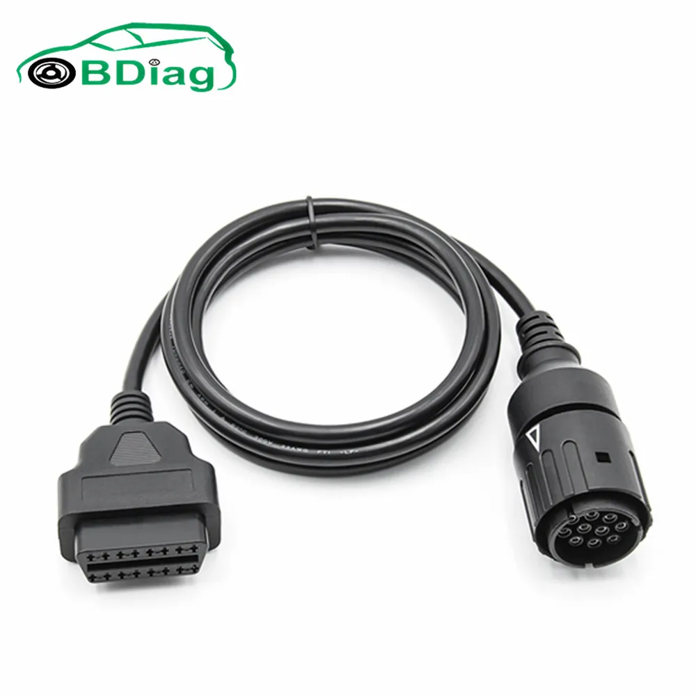 Кабель-удлинитель OBDII 10 Pin на 16Pin для мотоциклов BMW ICOM D | Автомобили и мотоциклы