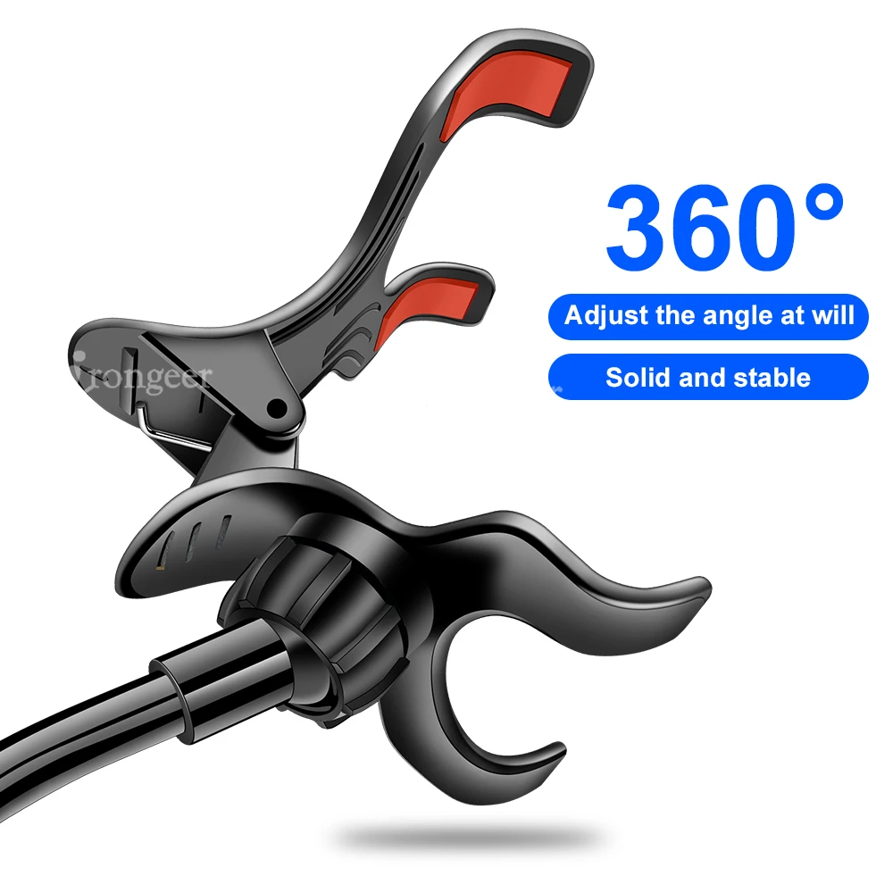 Phone Car Holder Flexible 360 Degree Rotation windshied Car Mount Mobile Phone Holder For Cellphone Car Phone Holder Support GPS (1)