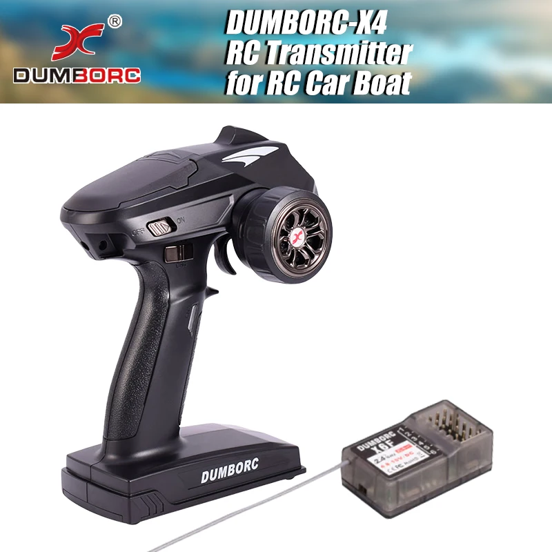 Горячая Распродажа DUMBORC X4 4CH 2 4G RC радиопередатчик и X6F приемник автомобилей для