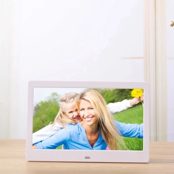

10.1 Inch High Definition 1280X800 Full Function Digital Photo Frame Electronic Album Picture Music Video White(US Plug)