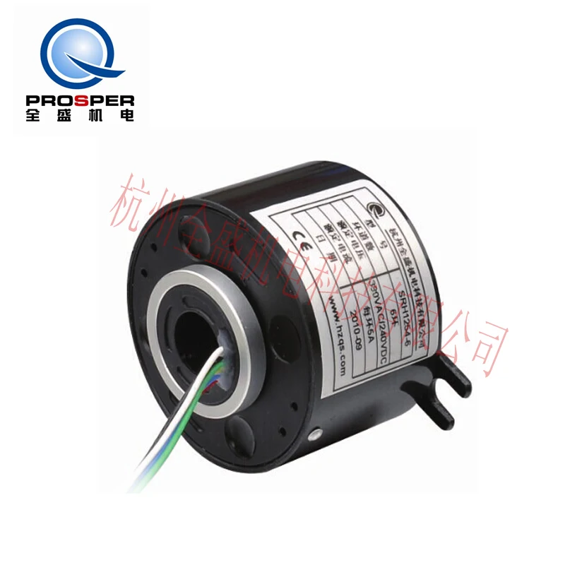 

SRH1254 Series Conductive Slip Ring Miniature Through Hole Slip Ring Electrical Slip Ring