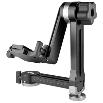 

YELANGU Lateral Adjustment Cantilever Handheld Gimbal Stabilizer for DSLR Camera Telephoto Lens Quick Release Plate
