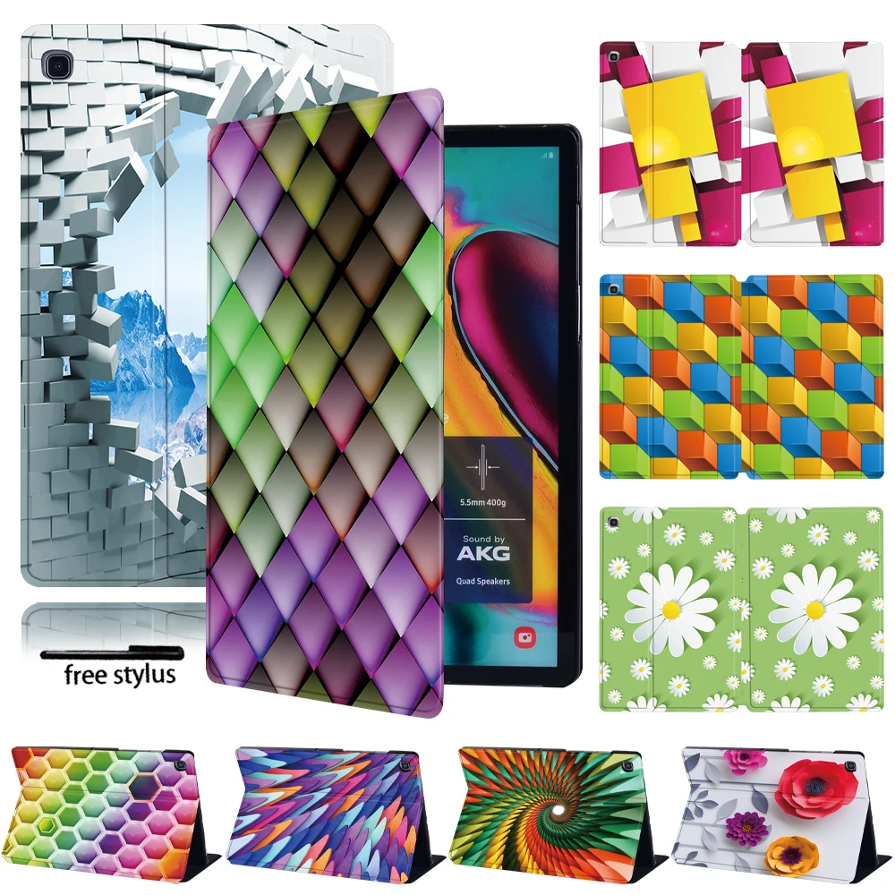

leather Stand Tablet Cover Case for Samsung Galaxy Tab A A6 7.0 9.7 10.1 10.5 / E 9.6" Anti-fall Shockproof Tablet Case