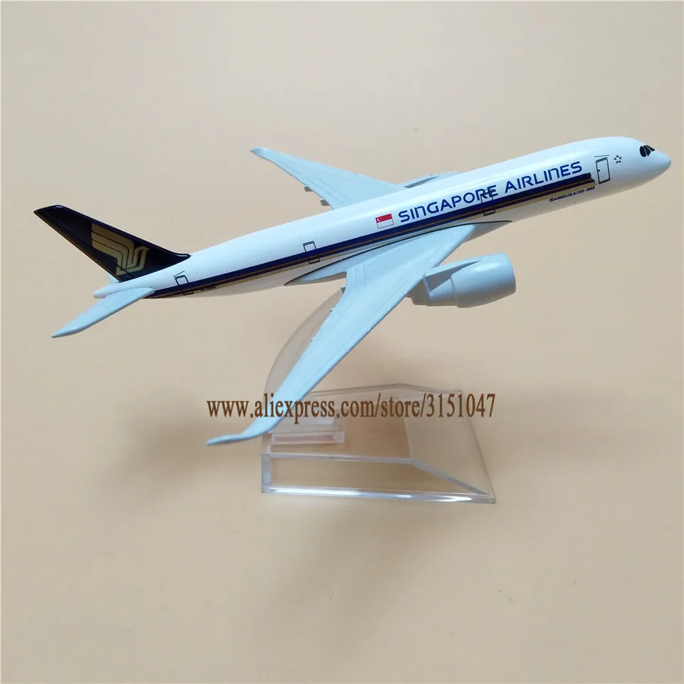 Contemporary Manufacture 18cm Singapore Airlines Boeing 777 300er Passenger Airplane Plane Diecast Model Woodland Resort Com