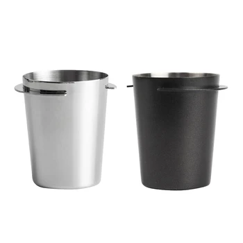 

Stainless Steel Dosing Cup Coffee Sniffing Mug Powder Feeder for 58mm Tamper
