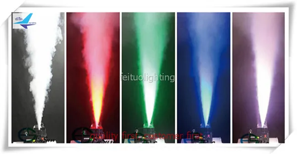 E-8/лот Высокое качество пульт дистанционного управления 24* 3W RGB 1500 Вт DMX светодиодный Pyro вертикальный туман дымовая машина