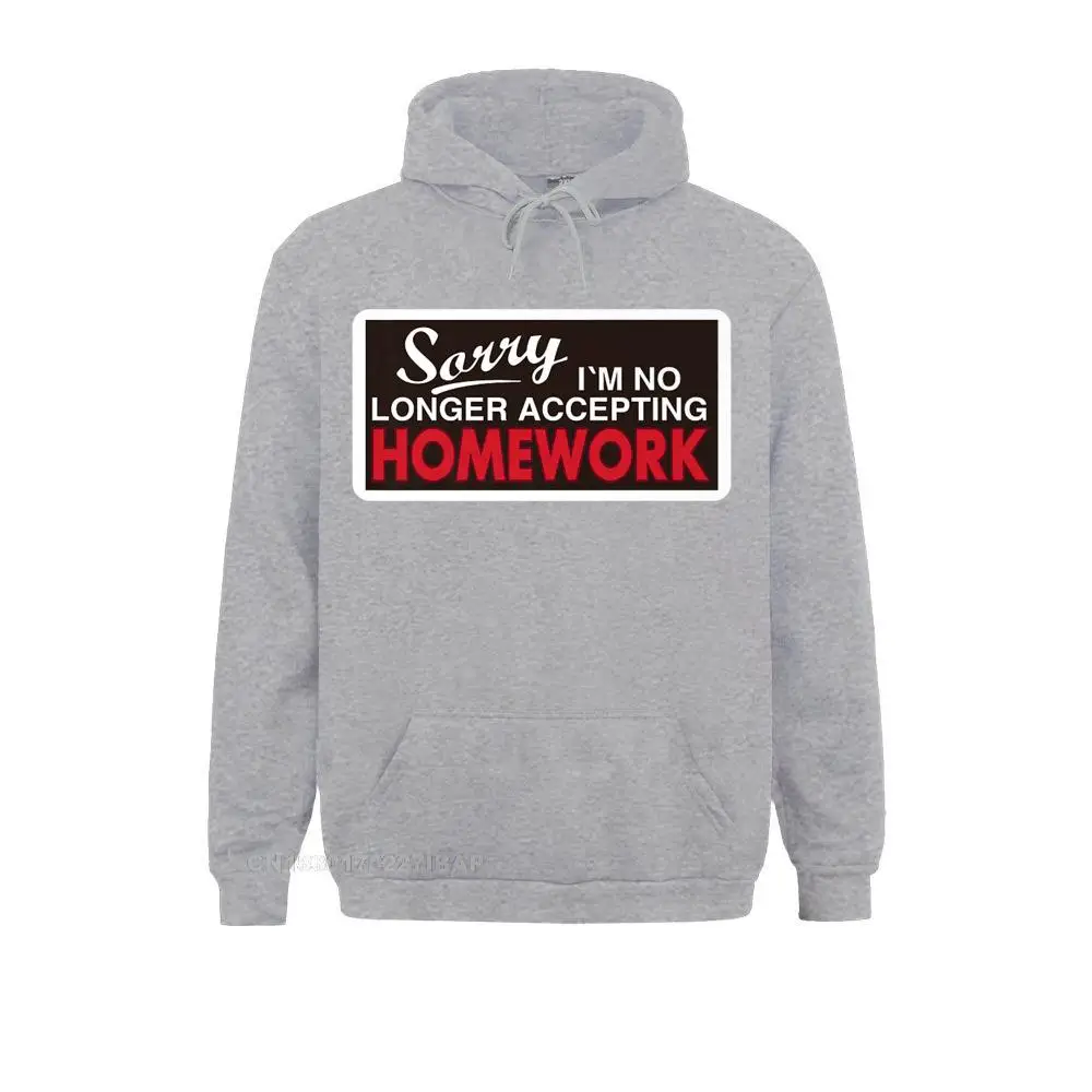 thumbnail image 1 of Lo siento, ya no acepto tareas. Sudaderas lindas de manga larga personalizadas. Sudaderas con capucha para mujer impresas en la ropa. Día de Pascua, 1 of 5