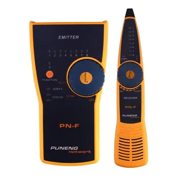 

YG-PN-F Multi Function Cable Tester Wire Tracker Detector Line Finder Wire Tracker Tracer Network RJ11 RJ45 Test