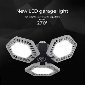 

LED Folding Bulb 60W LED Light Football Lamp Warehouse Garage Lights Plant Lighting High Bay Light Shopping Mall Lights Lighting