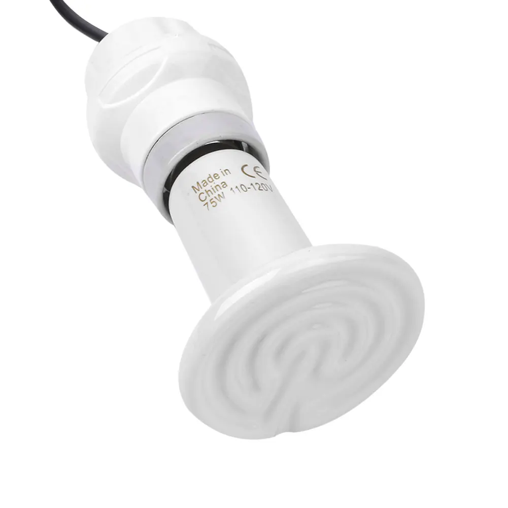 for Pet Coop Heater Reptile Chicken Reptile Heating Pad Chicken Water Heater Ceramic AU Plug Basking Light Heat Lamp 200W
