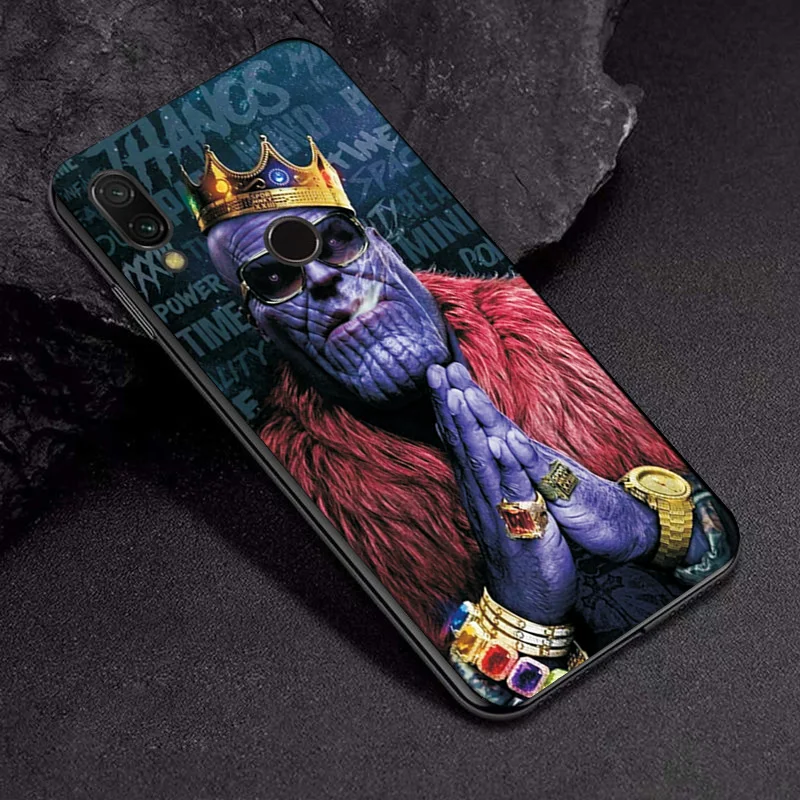 TPUBLK642 Для Xiaomi Redmi 7 7A чехол Marvel Deadpool черный ТПУ чехол для телефона для Redmi 6 6A 8 8A чехол Redmi 5A 5 Plus чехол Железный человек Redmi 4X - Цвет: TPUBLK642