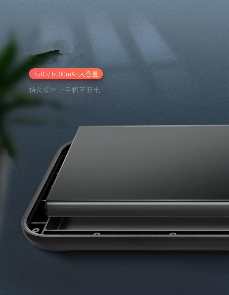 5200 мАч/6000 мАч портативный чехол-аккумулятор для samsung note 10 дополнительный противоударный чехол для Galaxy Note10