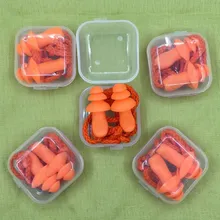 1pc Soft Silicone Ear Plugs Sound Insulation Ear Protection Earplugs Anti Noise Snoring Sleeping Plugs For Travel Noise