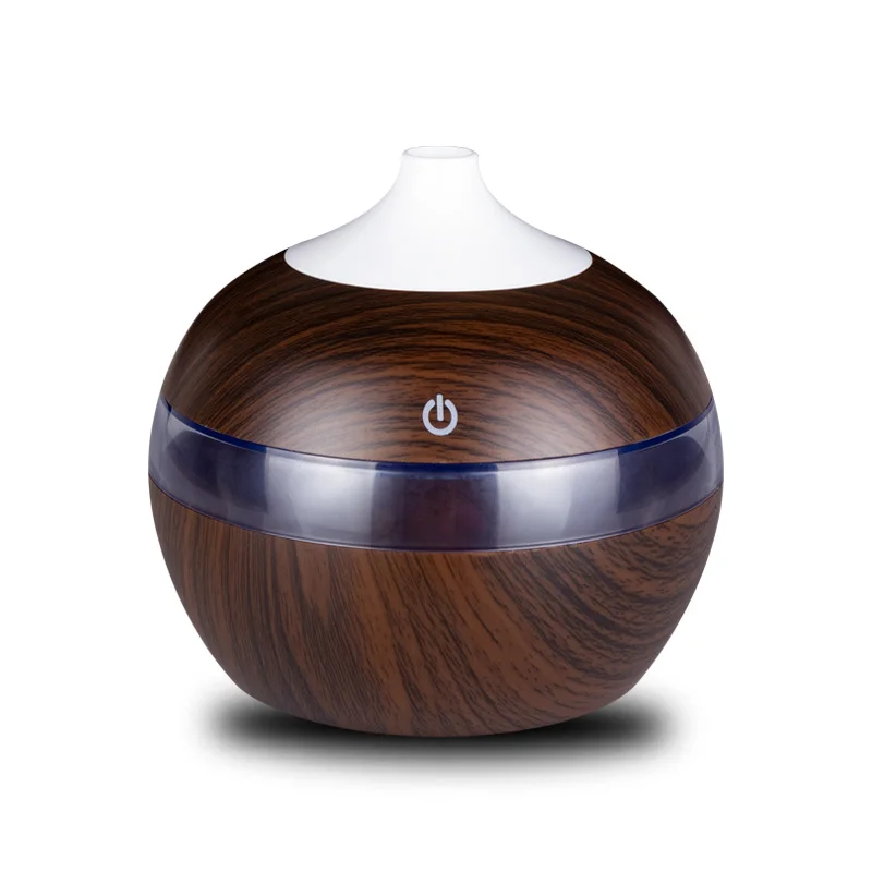 

300ml Mini USB Aroma Diffuser Air Purifier Essential Oil Humidifier Mist Maker Aromatherapy Diffuser with LED Lamp for Home
