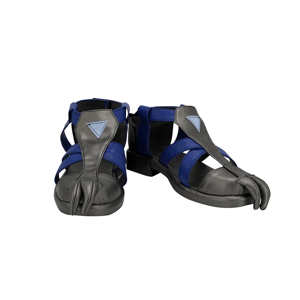 Обувь OW Hanzo; обувь для костюмированной игры; обувь для костюмированной вечеринки OW симада хензо; синие ботинки; изготовление на заказ; Любой размер; для костюмированной вечеринки на Хэллоуин
