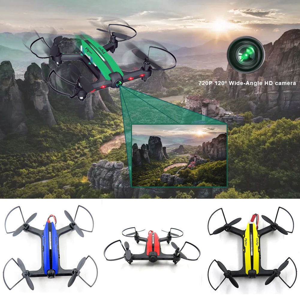 Flytec T18 Wifi FPV мини Дрон RC гоночный Квадрокоптер 720P видео