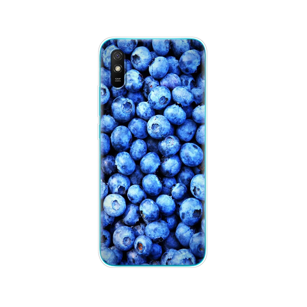 cases for xiaomi blue For xiaomi redmi 9A Case Silicon Back Cover Phone Case For redmi 9A back cover Soft Cases 6.53 inch funds etui bumper coque xiaomi leather case custom Cases For Xiaomi