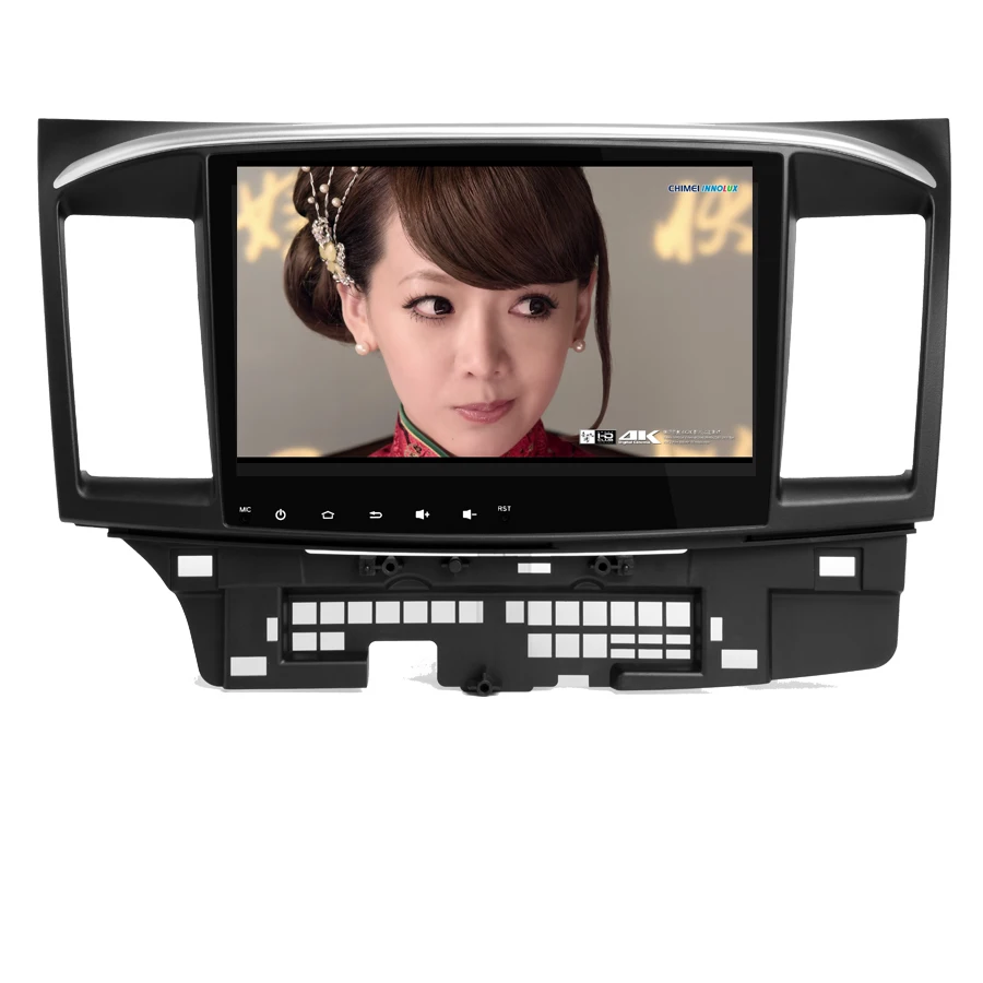 10 ”Android 9,0 автомобильный радиоприемник для Mitsubishi lancer 1024*600 четырехъядерный wifi Bluetooth Видео Аудио мультимедиа автомобильный dvd-плеер с двумя цифровыми входами