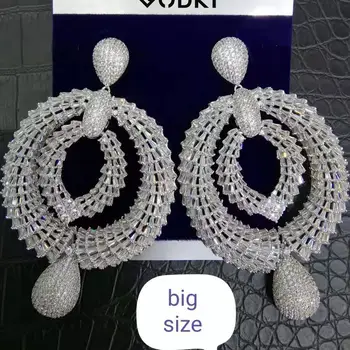 

GODKI Luxury Big Bold Nigerian Necklace Earring Jewelry Sets For Women Wedding Cubic Zircon Indian Dubai Bridal Jewelry Sets