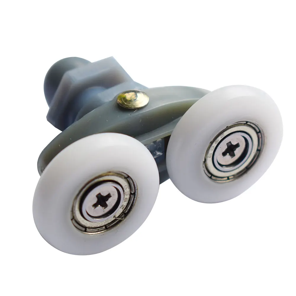 Double twin shower door rollers singel bottom wheels runners pulley pulleys "Rolli"