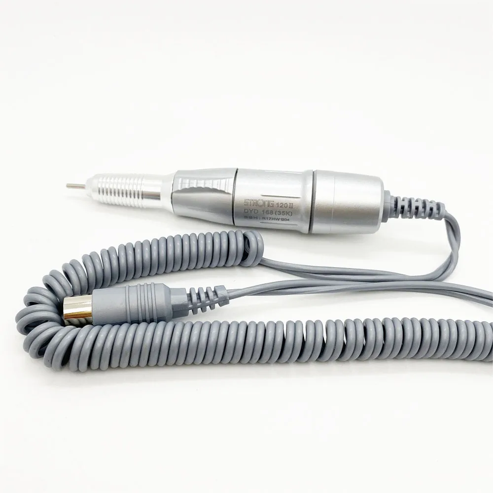Nail Drill Bit Nail Drill Handpiece Manicure Drill Nails Polisher Art Pen Electric Nail Drills Machine Tools 120 35,000RPM 102L-2.35 handle 210 204 90 series