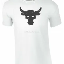 Новая футболка с логотипом Brahma Bull The Rock Project Gym, размер США, S M L XL 2XL 3XL, уличная одежда, модная футболка