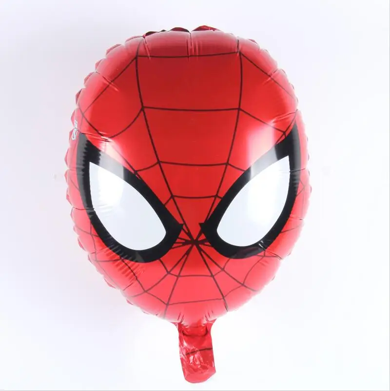 Balloons 1pcs Супер герой флажок с принтом «мстители» гирлянда, "Бэтмен" и "Человек-паук" бумажные флаги овсянка для малыш душ мальчики девочки День рождения украшения - Цвет: Balloons 1pcs