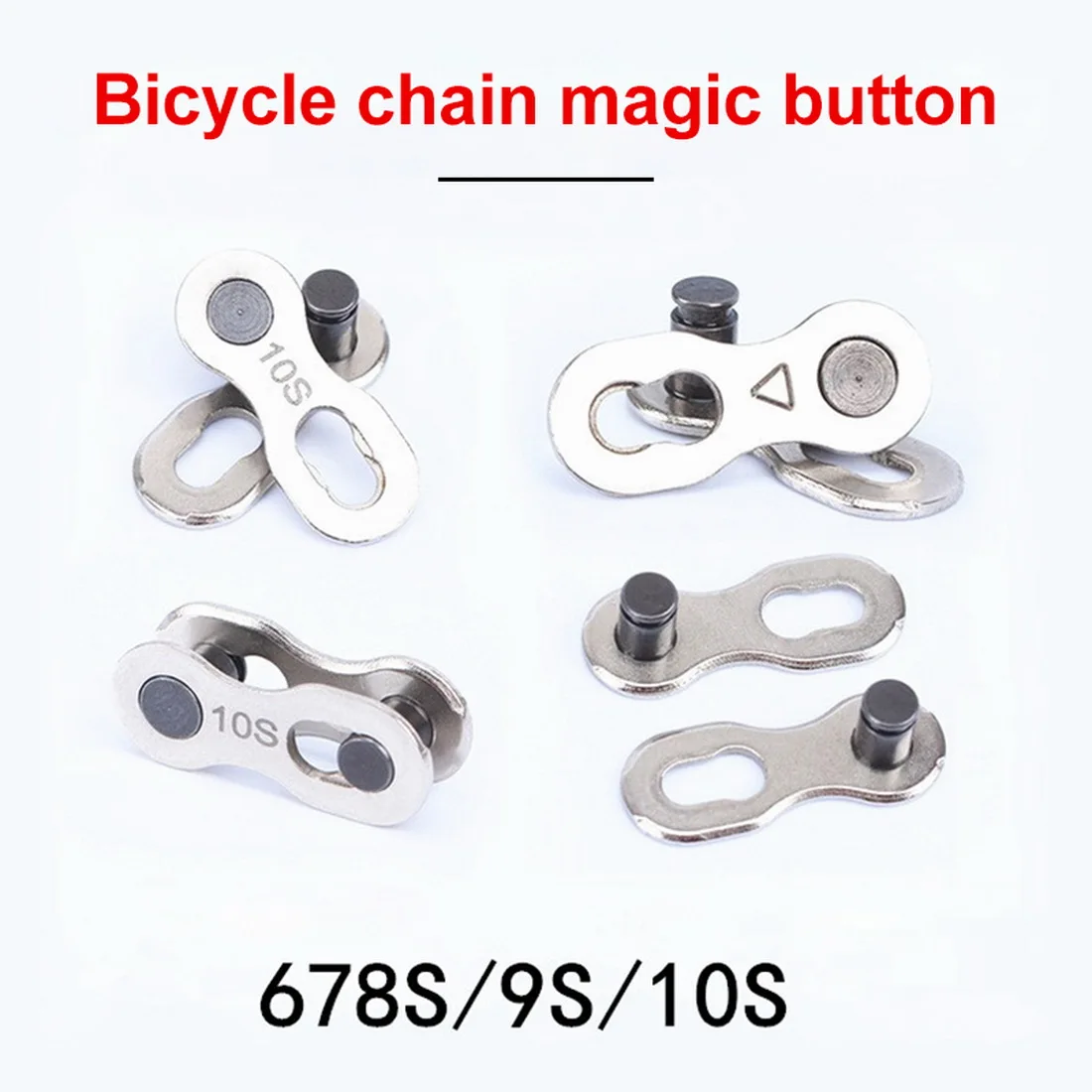 

678/9/10 Speed Bicycle Chain Connector Lock Quick Link Road Bike Magic Buckle Master Bicycle Joint Cycling Parts Accessories