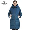 GASMAN 2022 Brand Women Winter Jacket And Coat Slim Long Female Thick Down Parka Hooded Women's Coat Bio Down Jacket Women 1826 ► Photo 2/6