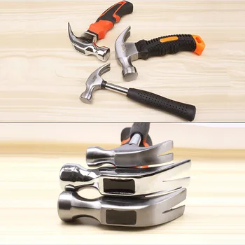 

Hot Sale Mini 45# Steel Woodworking Small Claw Hammer Antirust Tackle Multi-types Tool Brand New And High Quality