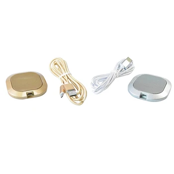 

Mini Portable Microphone 360-Degree Omnidirectional Microphone with 1.5M USB Cable USB Plug and Play for Video Chat Conference B