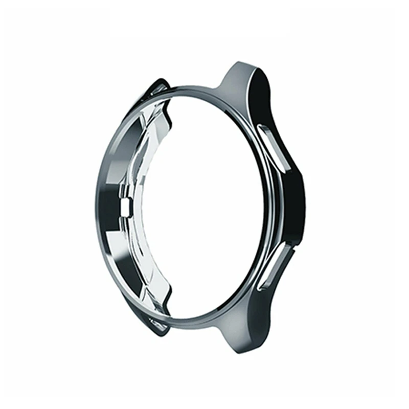 Grey Модный силиконовый чехол для часов из ТПУ, мягкие часы, чехол для samsung gear S3 Galaxy Watch 46 мм, защитная пленка - Цвет: Grey