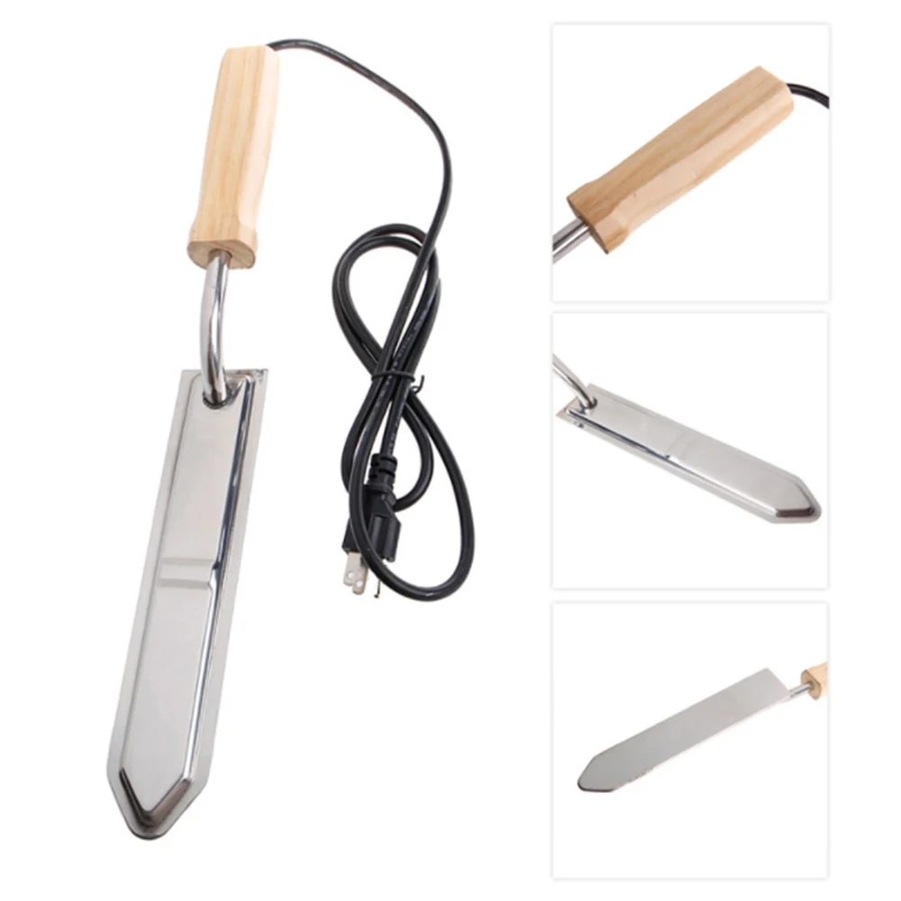 Electric Honey Knife Bee Beekeeping Equipment Heats Up Quickly Cutting Knife Scraper Bee Extractor Tool EU/UK/US Plug