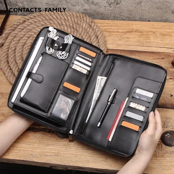 

Shockproof Sleeve Case for iPad pro 11 Retro Cow Leather Case Cover for iPad Pro 10.5 Pouch Bag with Pencil Slot case Tablet