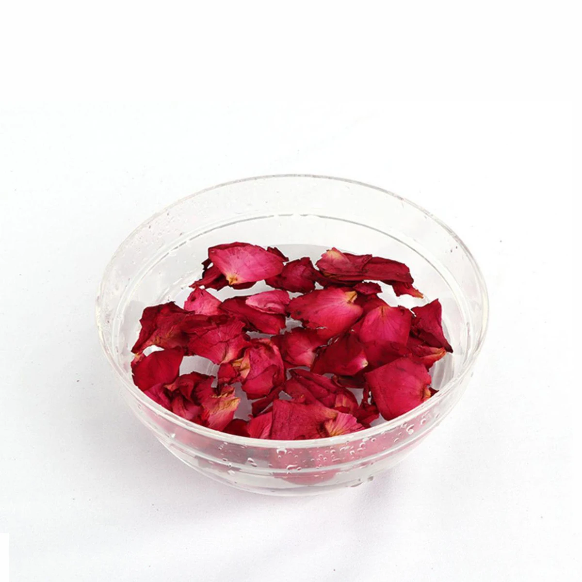 Pétalos de rosa roja real natural de 3.53 oz de pétalos de rosa secos, flor  real, pétalos de rosa roja seca para baño de pies, baño, spa, boda