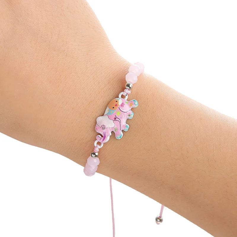 Bohemian Multi-style Animal Charms Braided Bracelet For Women Bead Adjustable Rope Chain Bracelet Set 12pcs/set bracelet jewelry