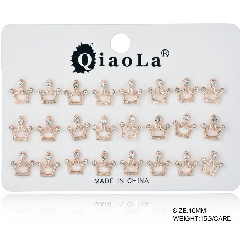 Модные ювелирные украшения женские классические круглые серьги гвоздики с