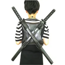 Miecz pas wszystkie rodzaje szabli miecze plecaki broń sprzęt rekwizyty miecze plecaki ninja regulowane tanie tanio WODART Z tworzywa sztucznego CN (pochodzenie) 8-11 lat 12-15 lat Dorośli 8 lat Unisex 42*4*1 Kategoria miecz broń none