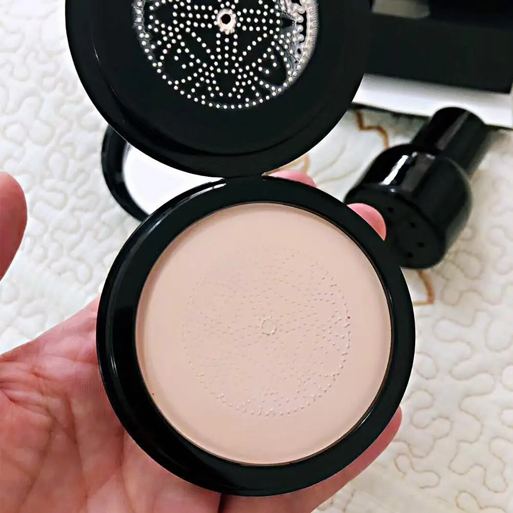SUNISA Hot Mushroom Head Make up Air Cushion Moisturizing Foundation Air-permeable Natural Brightening Makeup Concealer BB Cream